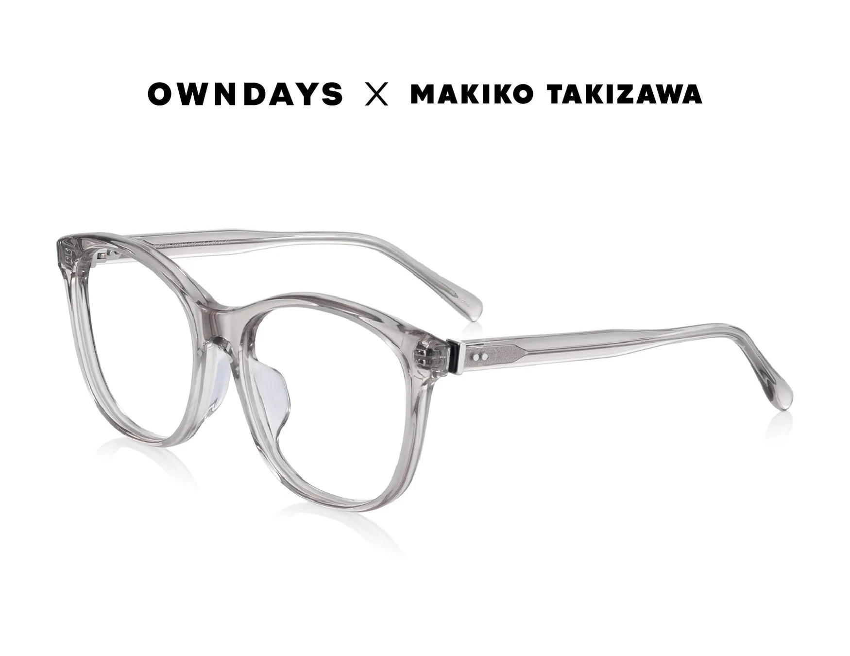 OWNDAYSと滝沢眞規子が初コラボ！「いつもの日」が輝く、品格と小顔を叶える洗練アイウェアコレクションがついに登場