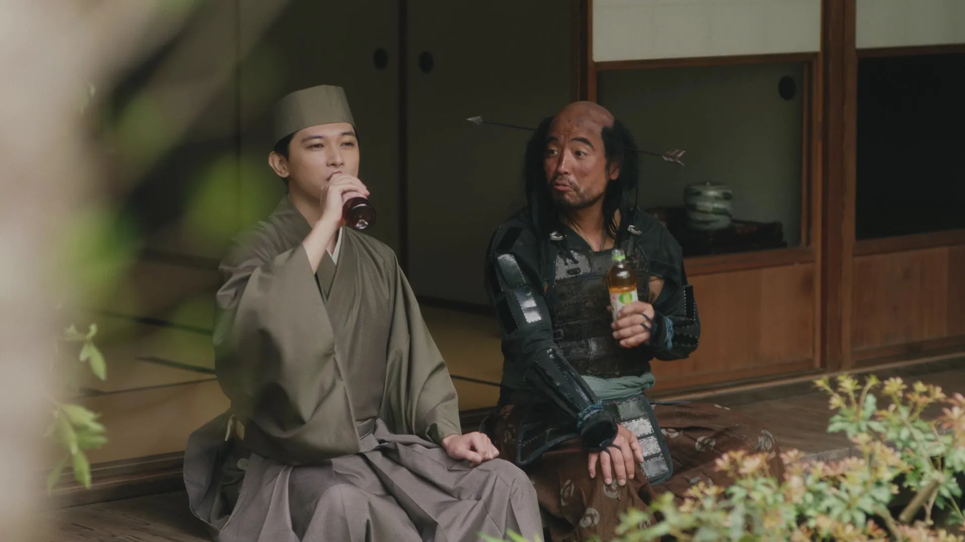 CMストーリー画像1：落ち武者と吉沢亮さん