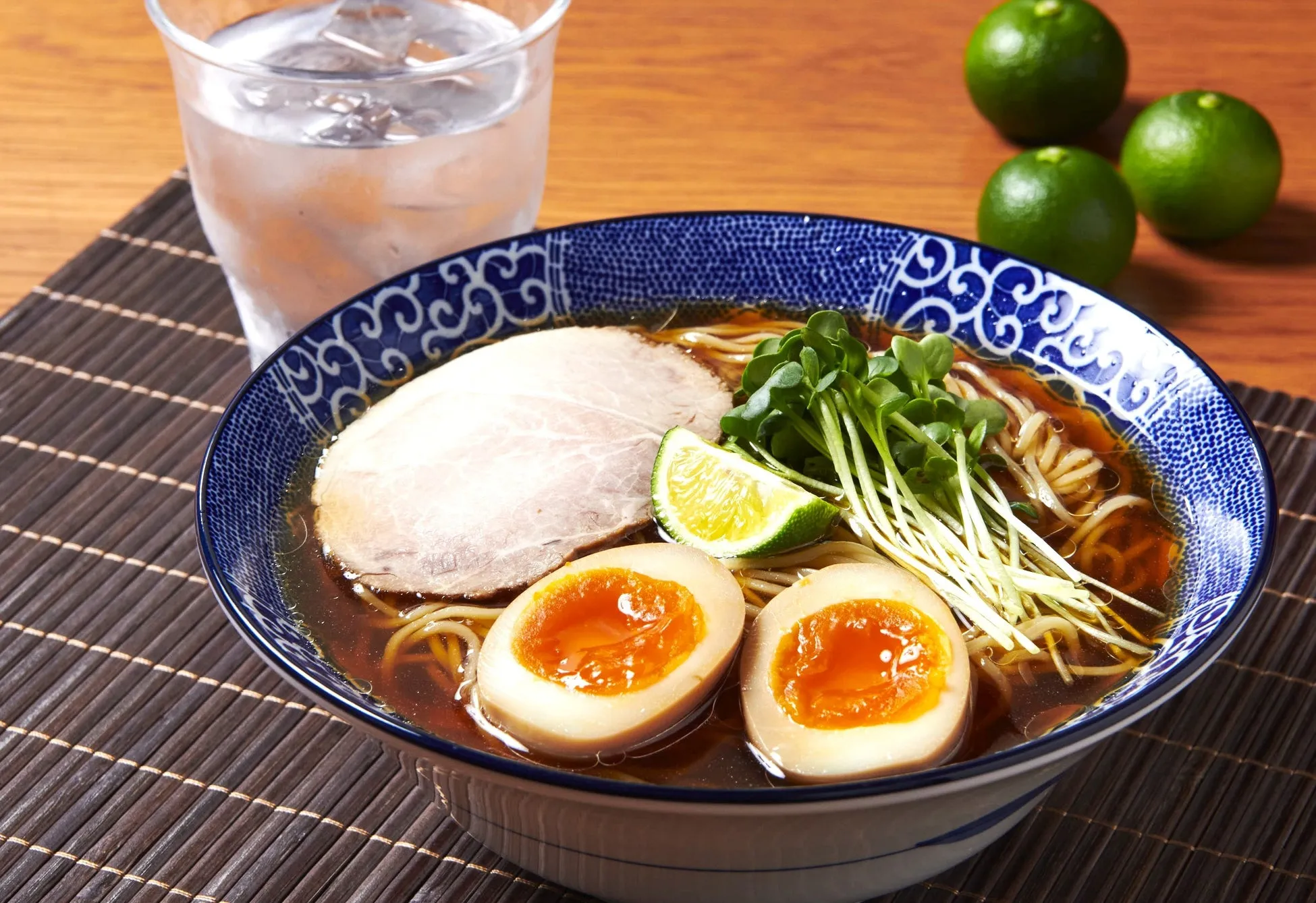 すだち香る冷やし麺の全体像