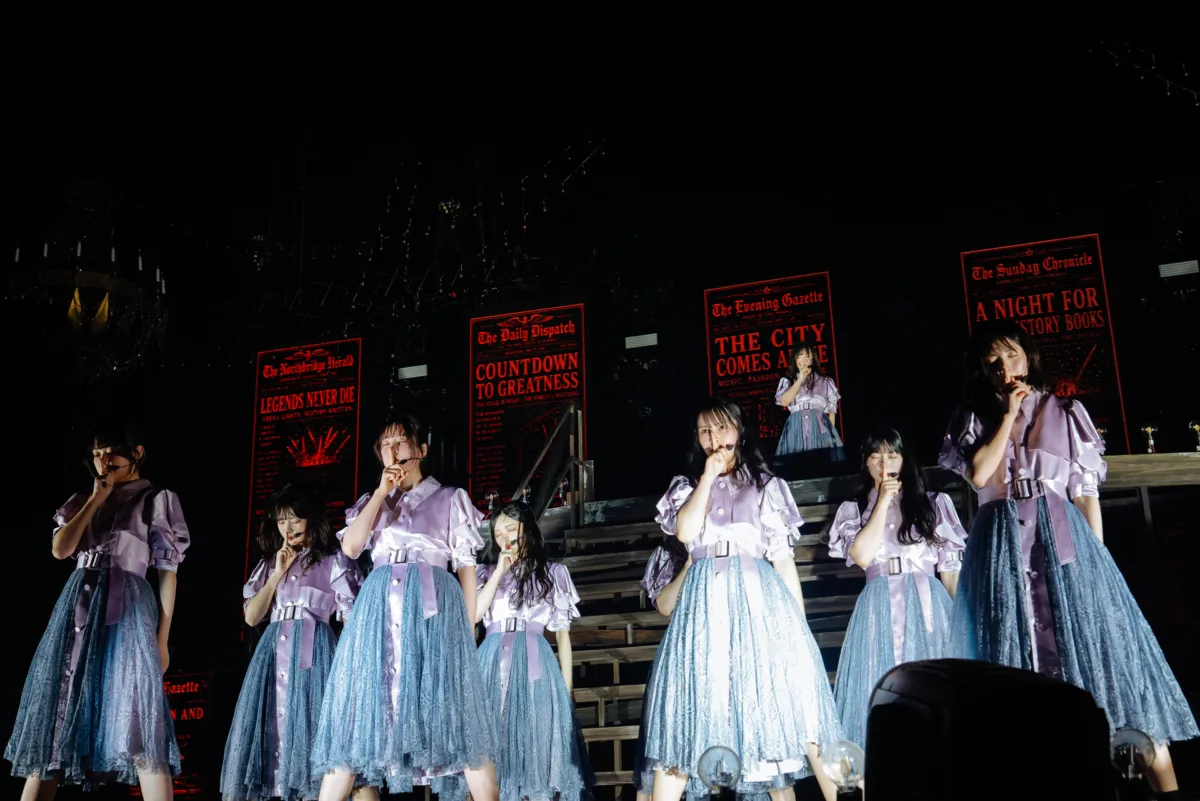 加入2年目となった櫻坂46の四期生が「四期生LIVE」を開催！念願かなった9人全員での期別ライブで、堂々たるパフォーマンスを魅せた