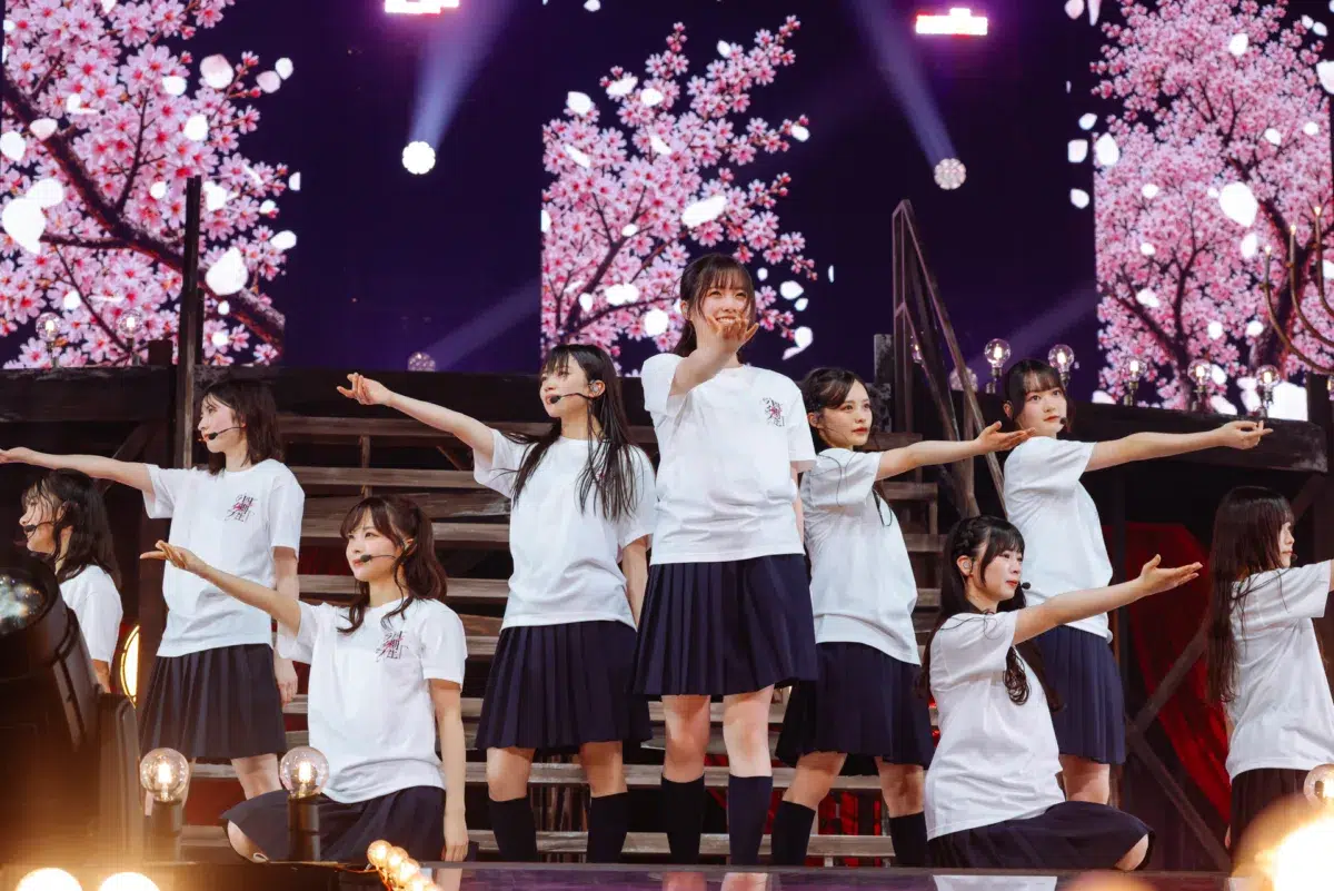 加入2年目となった櫻坂46の四期生が「四期生LIVE」を開催！念願かなった9人全員での期別ライブで、堂々たるパフォーマンスを魅せた