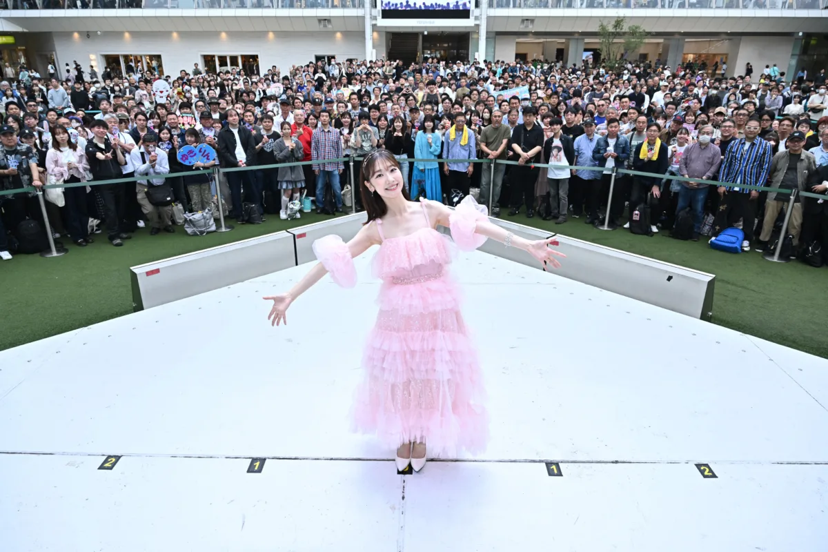 柏木由紀、母と来た「夢のステージ」ラゾーナ川崎に立つ！AKB48名曲から新曲まで、音楽への愛を語った胸熱のリリースイベント🎤✨