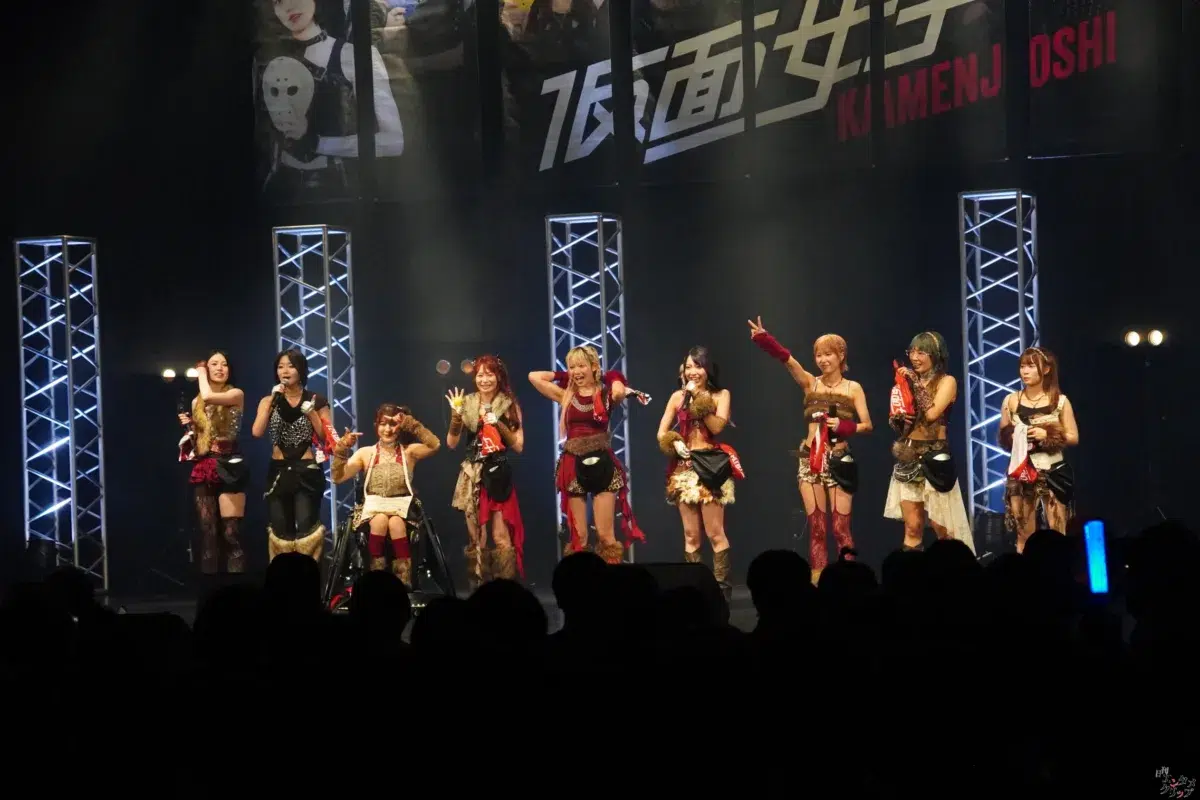 仮面女子、7人体制“第1章”の集大成！新メンバー2名を迎えた新体制“第2章”が堂々開幕