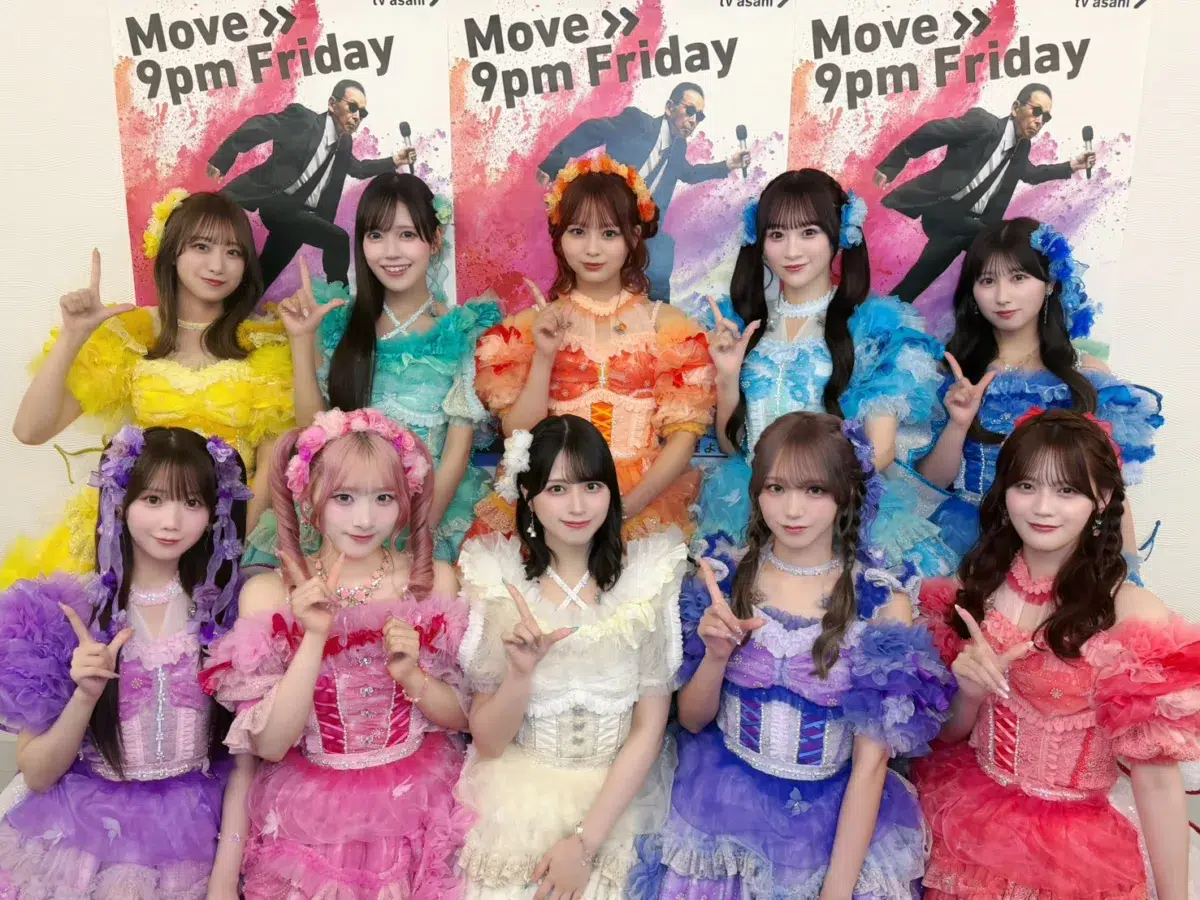＝LOVE　テレビ朝日系「MUSIC STATION」に生出演し、新曲『お姫様の作り方』と『あの子コンプレックス』をスペシャルメドレーで生歌唱！！