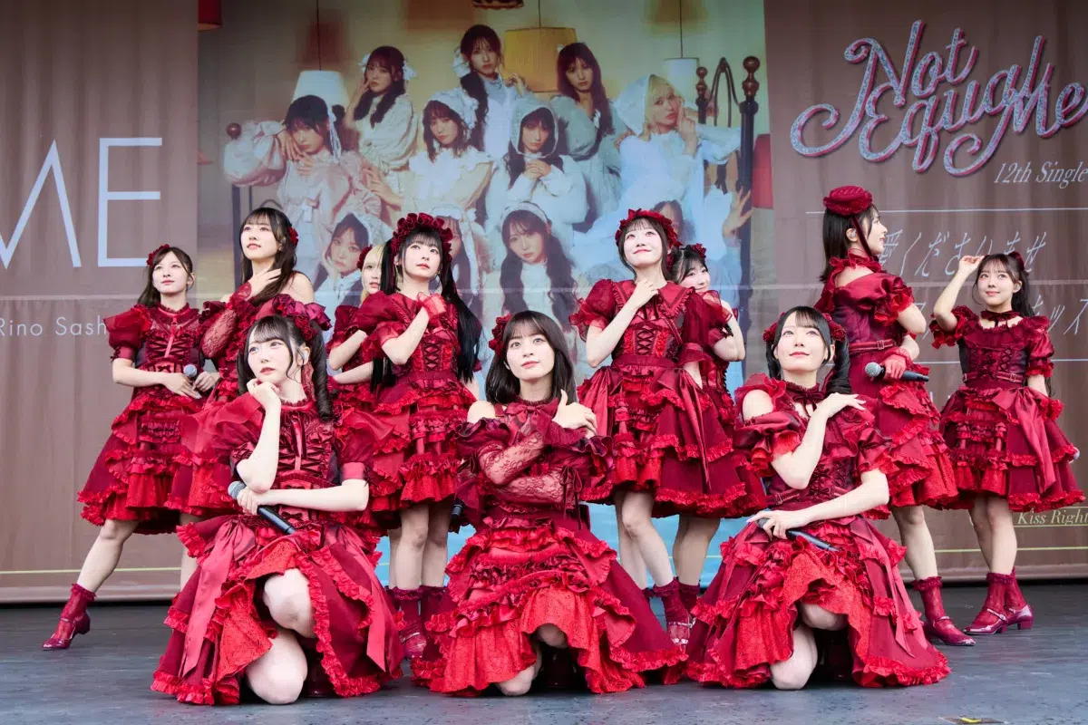 冨田菜々風「始まる前からドキドキ」お天気も味方につけた≠ME幕張リリイベ！新曲『Summer haze』も熱唱