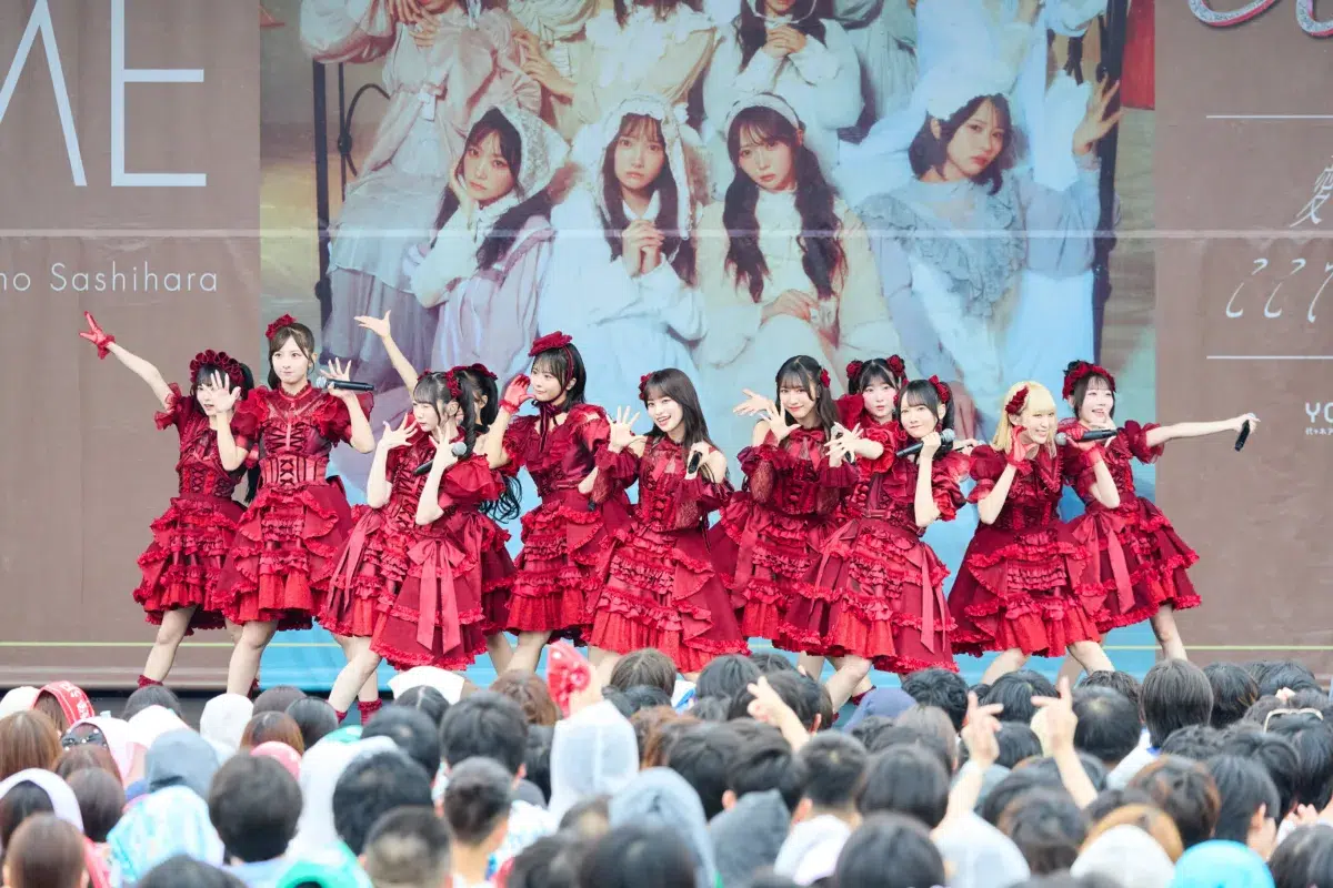 冨田菜々風「始まる前からドキドキ」お天気も味方につけた≠ME幕張リリイベ！新曲『Summer haze』も熱唱