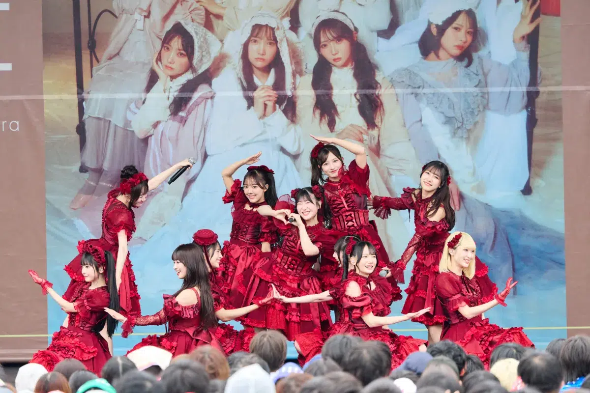 冨田菜々風「始まる前からドキドキ」お天気も味方につけた≠ME幕張リリイベ！新曲『Summer haze』も熱唱