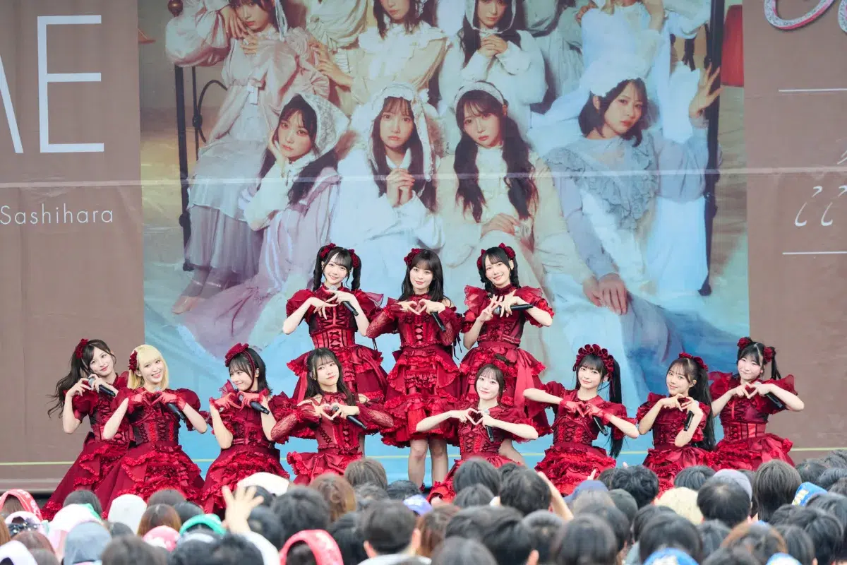 冨田菜々風「始まる前からドキドキ」お天気も味方につけた≠ME幕張リリイベ！新曲『Summer haze』も熱唱