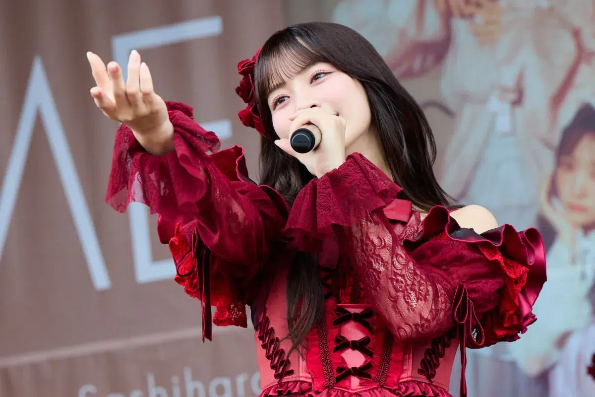 冨田菜々風「始まる前からドキドキ」お天気も味方につけた≠ME幕張リリイベ！新曲『Summer haze』も熱唱