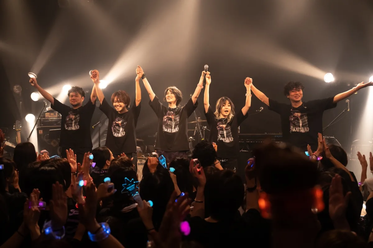 ＜七海ひろき＞ 自身初のライブハウスツアーが開幕！“AKATSUKI”バンドとして地元・茨城へ凱旋！