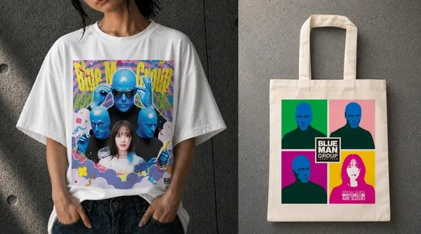 ブルーマングループと鈴木愛理が奇跡の初コラボ!本人コメントありの限定グッズも登場、2026年8月22日開催のスペシャル公演を見逃すな! 4 ブルーマングループ × 鈴木愛理 限定コラボグッズ