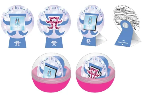 浜崎あゆみの名盤CDジャケットがピンズカプセルトイとなって販売開始！東名阪でPOP UPイベントも開催！