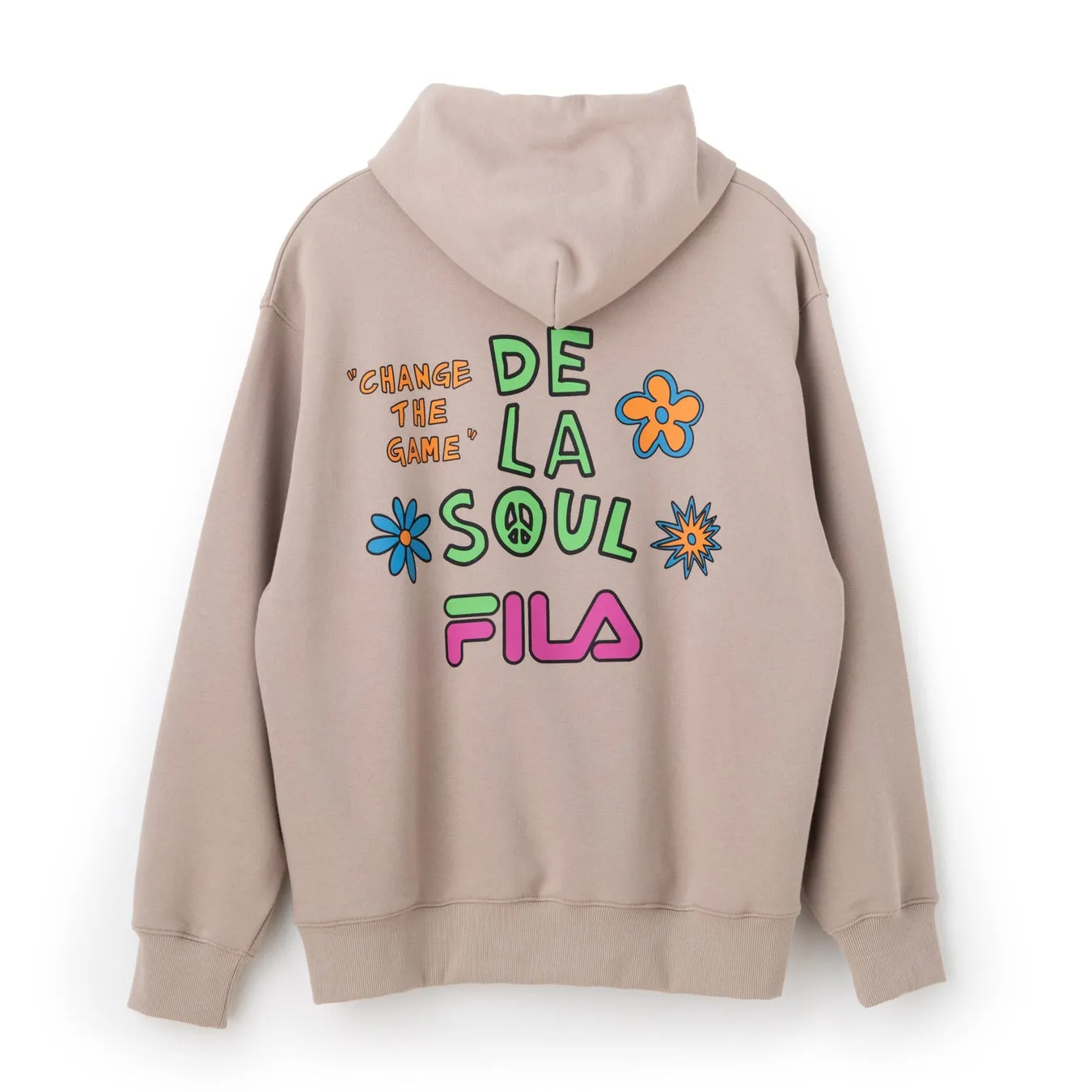 SWEAT HOODIE BEIGE (背面)