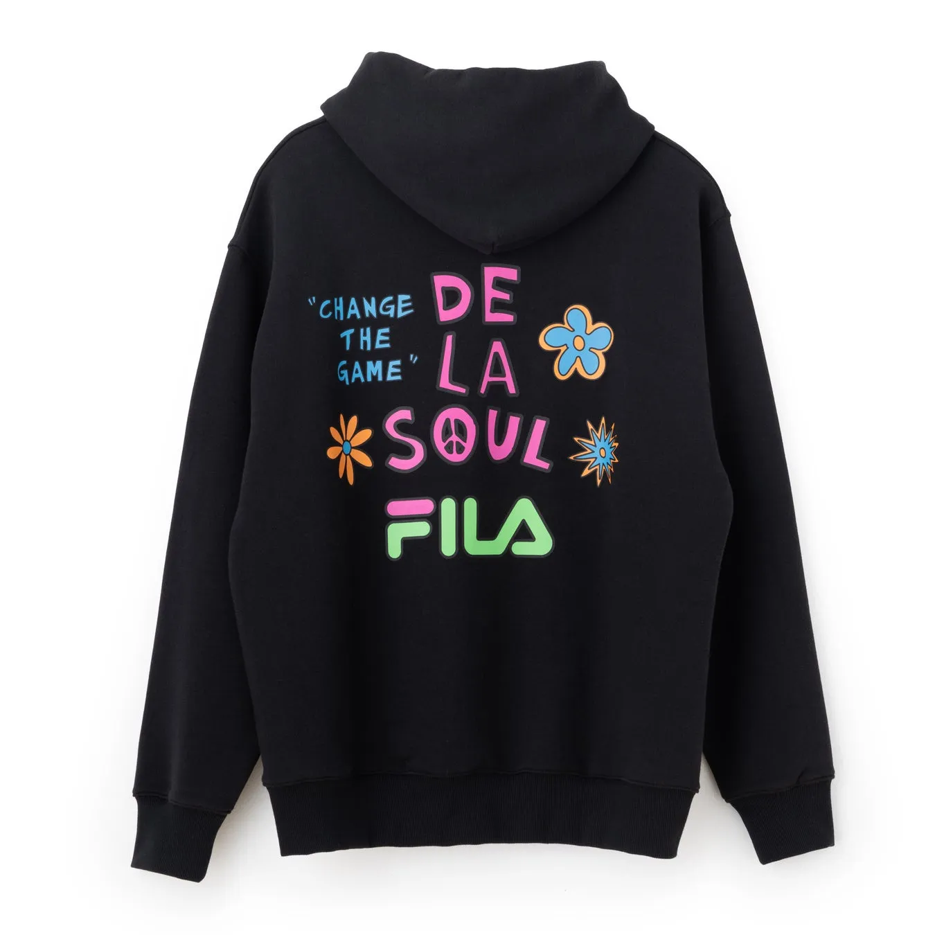 SWEAT HOODIE BLACK (背面)