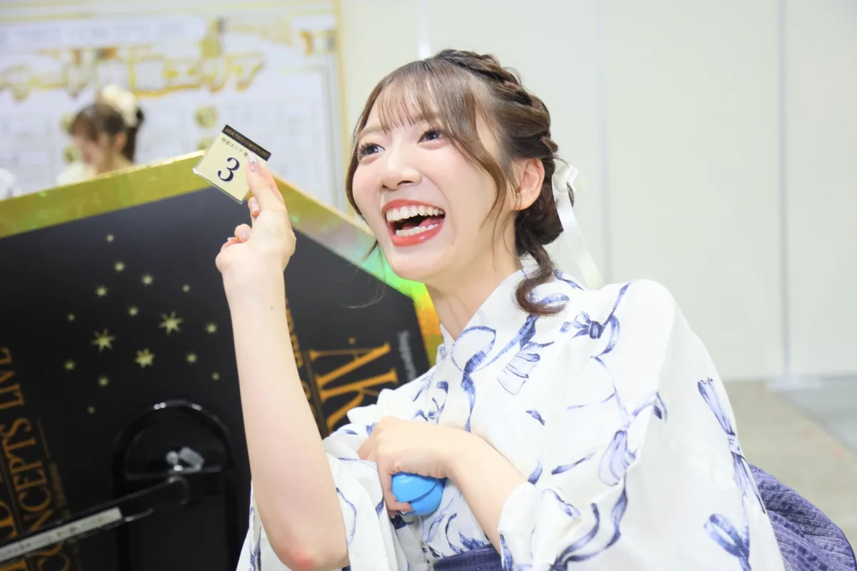 【AKB48】千葉恵里が神引きで1番!武藤小麟は46番「推しが『好きish』コンサート」座席エリア大抽選会レポート 5 【AKB48】千葉恵里が神引きで1番!武藤小麟は46番「推しが『好きish』コンサート」座席エリア大抽選会レポート