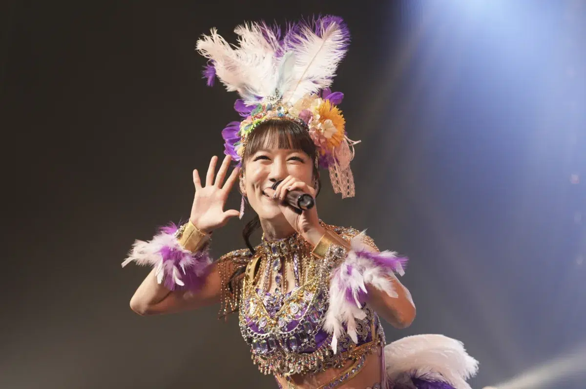 ももクロ高城れに、「盆踊り」と「サンバカーニバル」という異なるテーマの二部公演のソロコンサートを地元・横浜で開催。モノノフとお祭り騒ぎの1日に! 8 ももクロ高城れに、「盆踊り」と「サンバカーニバル」という異なるテーマの二部公演のソロコンサートを地元・横浜で開催。モノノフとお祭り騒ぎの1日に!