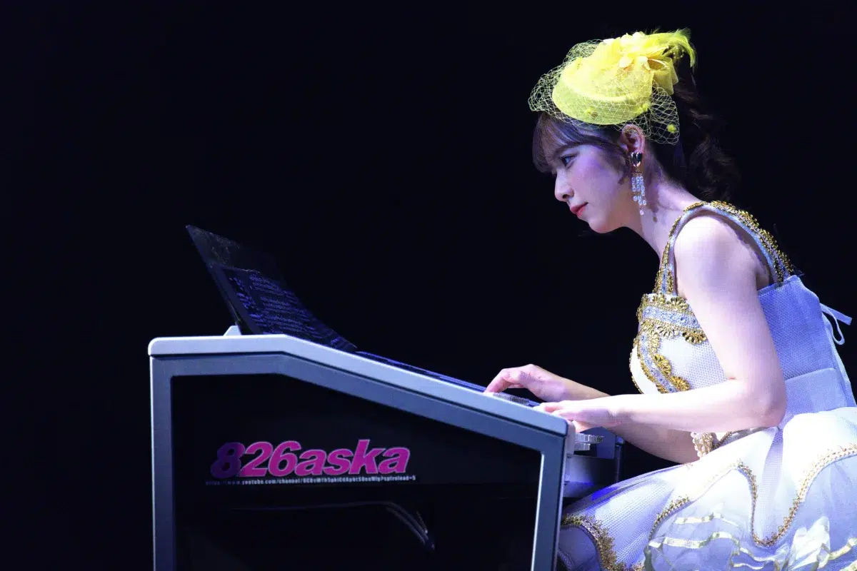826aska、エレクトーン奏者として史上初となる全国47都道府県での公演を達成！