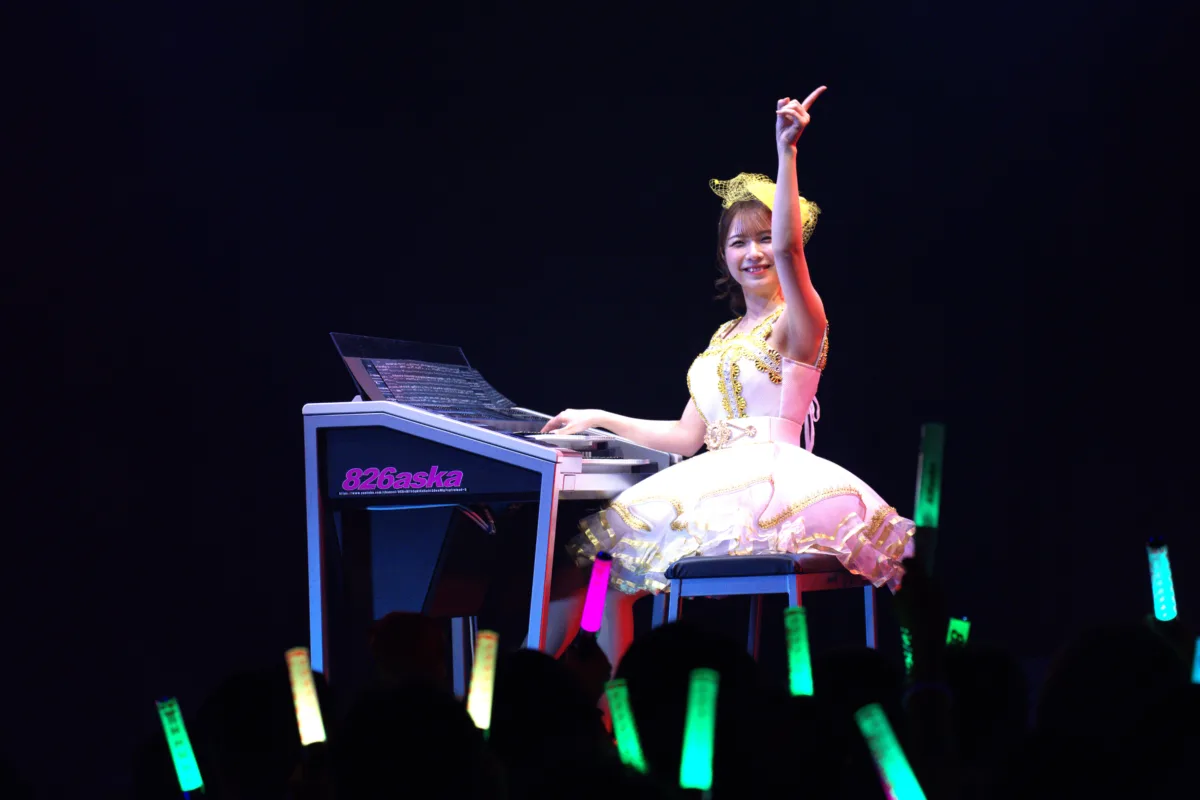 826aska、エレクトーン奏者として史上初となる全国47都道府県での公演を達成！