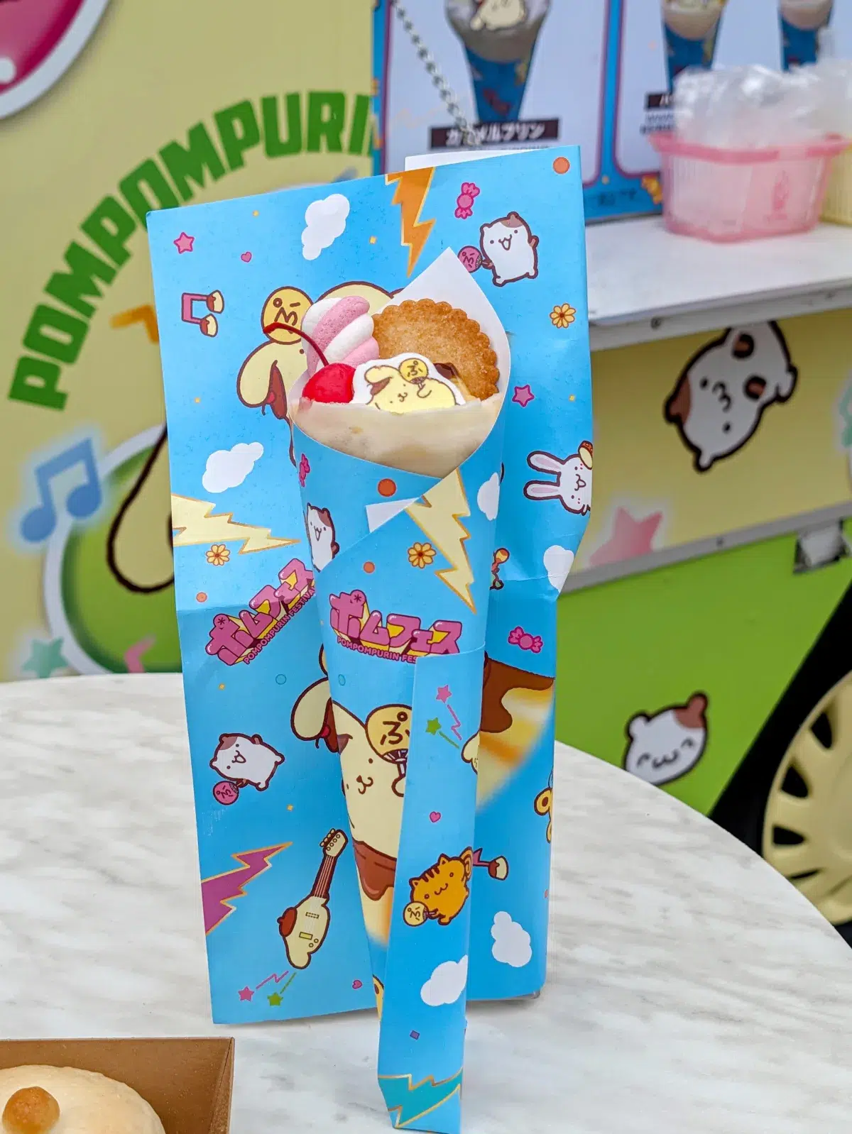 ポムポムプリン30周年「ポムフェス」開幕！Juice=Juiceと“かいまくしき”で夢のコラボ🍮