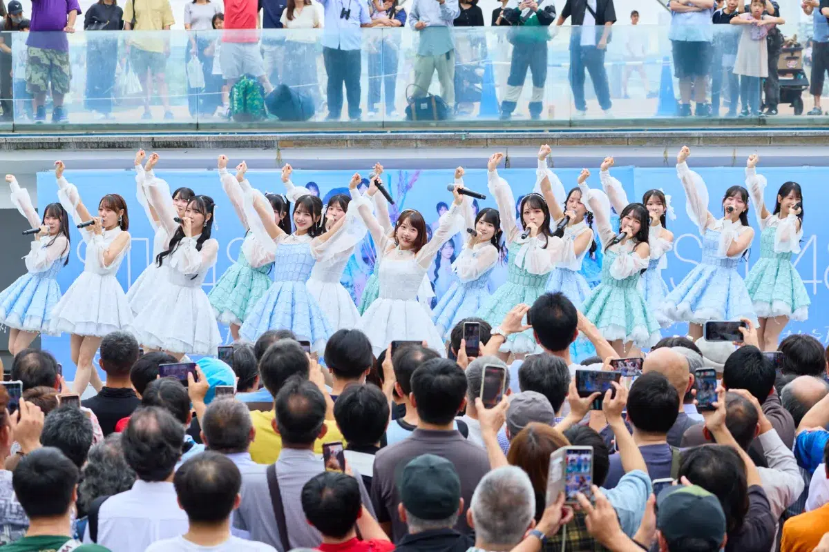 【STU48】14thシングル「冬服に着替えたら」発売記念イベントをららぽーと豊洲で開催！新センター甲斐心愛ら選抜16名が新曲を初披露