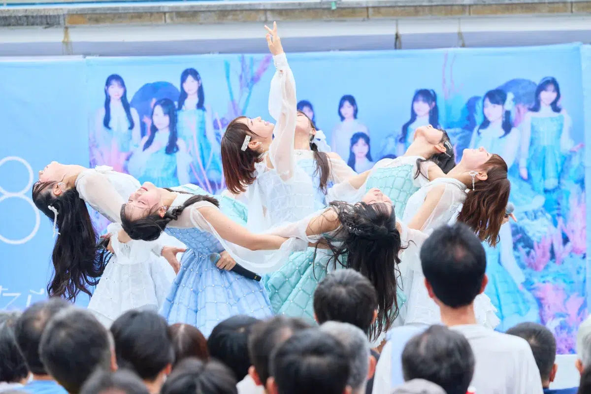 【STU48】14thシングル「冬服に着替えたら」発売記念イベントをららぽーと豊洲で開催！新センター甲斐心愛ら選抜16名が新曲を初披露