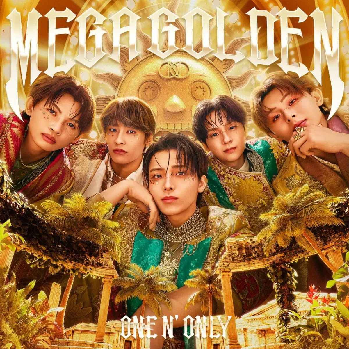 ONE N’ ONLY 完全ソールドアウトのアリーナツアーファイナルにてサプライズ発表&新曲初パフォーマンス!12月2日(水)メジャー2ndアルバム『MEGA GOLDEN』発売決定‼ 先行で9月21日(月)リード曲「Golden Sun」配信 太陽を背負う豪華絢爛なニュービジュアルとジャケット写真を大公開! 4 ONE N’ ONLY 完全ソールドアウトのアリーナツアーファイナルにてサプライズ発表&新曲初パフォーマンス!12月2日(水)メジャー2ndアルバム『MEGA GOLDEN』発売決定‼ 先行で9月21日(月)リード曲「Golden Sun」配信 太陽を背負う豪華絢爛なニュービジュアルとジャケット写真を大公開!