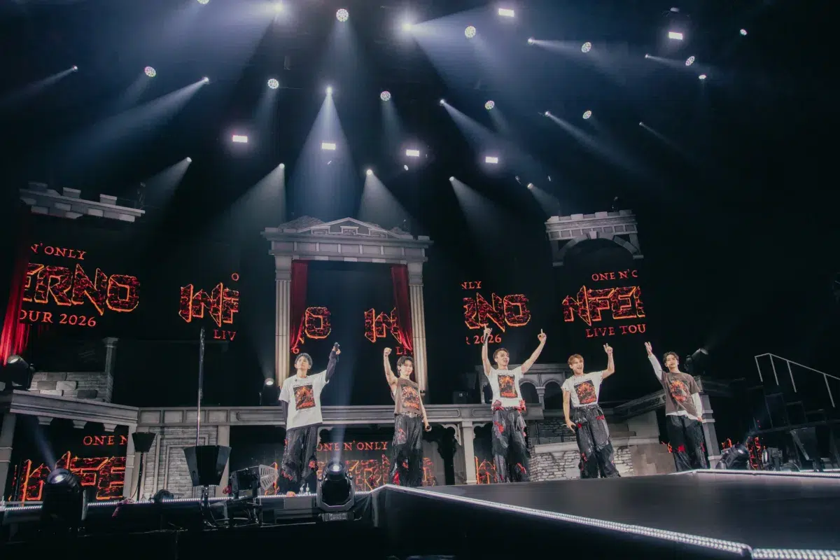 ONE N’ ONLY 完全ソールドアウトの自身初アリーナツアー LIVE TOUR 2026 「INFERNO」国立代々木競技場 第一体育館にて熱狂のファイナルライブレポートをお届け! 9 ONE N’ ONLY 完全ソールドアウトの自身初アリーナツアー LIVE TOUR 2026 「INFERNO」国立代々木競技場 第一体育館にて熱狂のファイナルライブレポートをお届け!