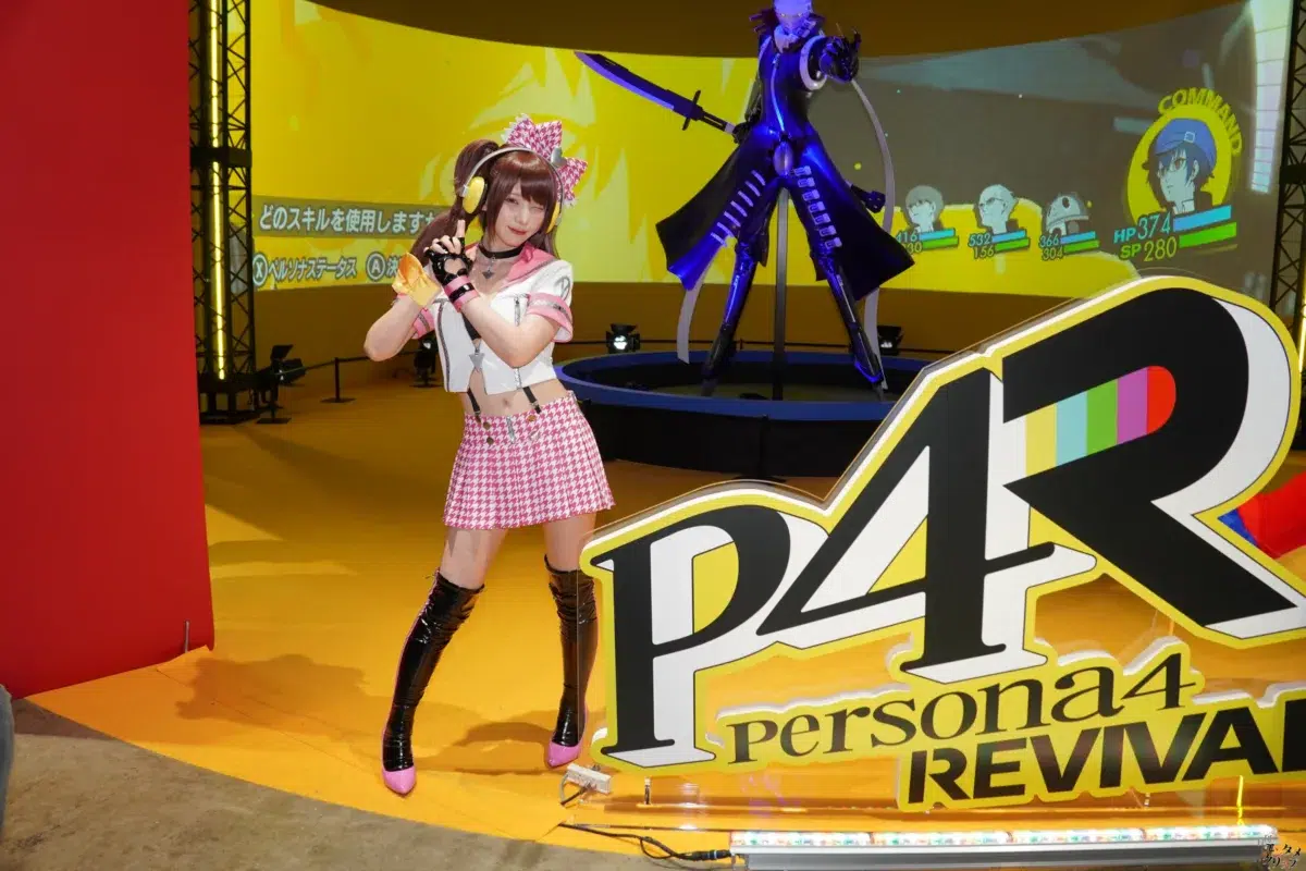 【TGS2026】えなこ、“りせちー”衣装＆赤ドレスでゲームショウを魅了！『ペルソナ4 リバイバル』『シャンフロ』ステージ登壇