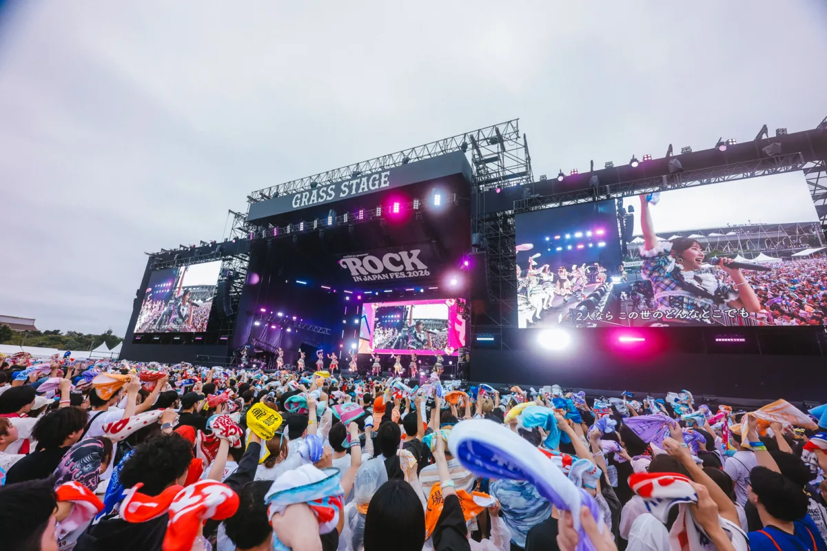 ＝LOVE 千葉市蘇我スポーツ公園にて開催された「ROCK IN JAPAN FESTIVAL 2026」 に出演！！