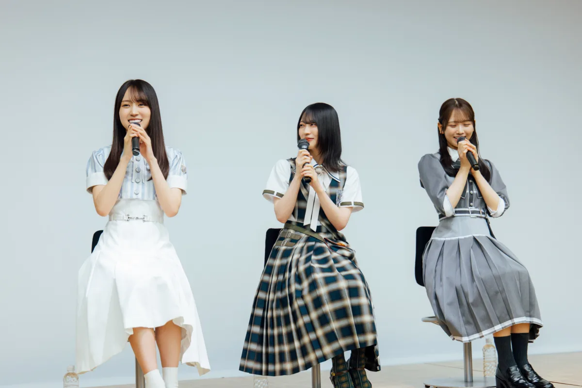 青葉坂46オーディションセミナー開催！現役坂道グループのメンバーが登壇し、オーディションへの想いを語る！