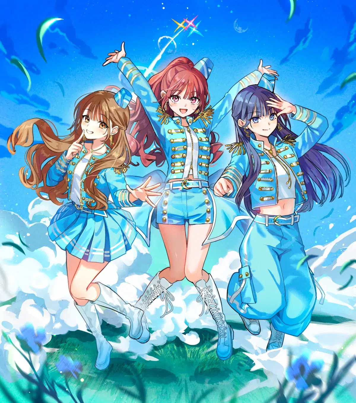ClariS 32ndシングル「シンクロブルー」新アーティスト・イラスト公開！収録内容＆期間生産限定盤ジャケットも解禁！初回生産限定盤BDにはClariS新体制でのライブ映像を初収録！