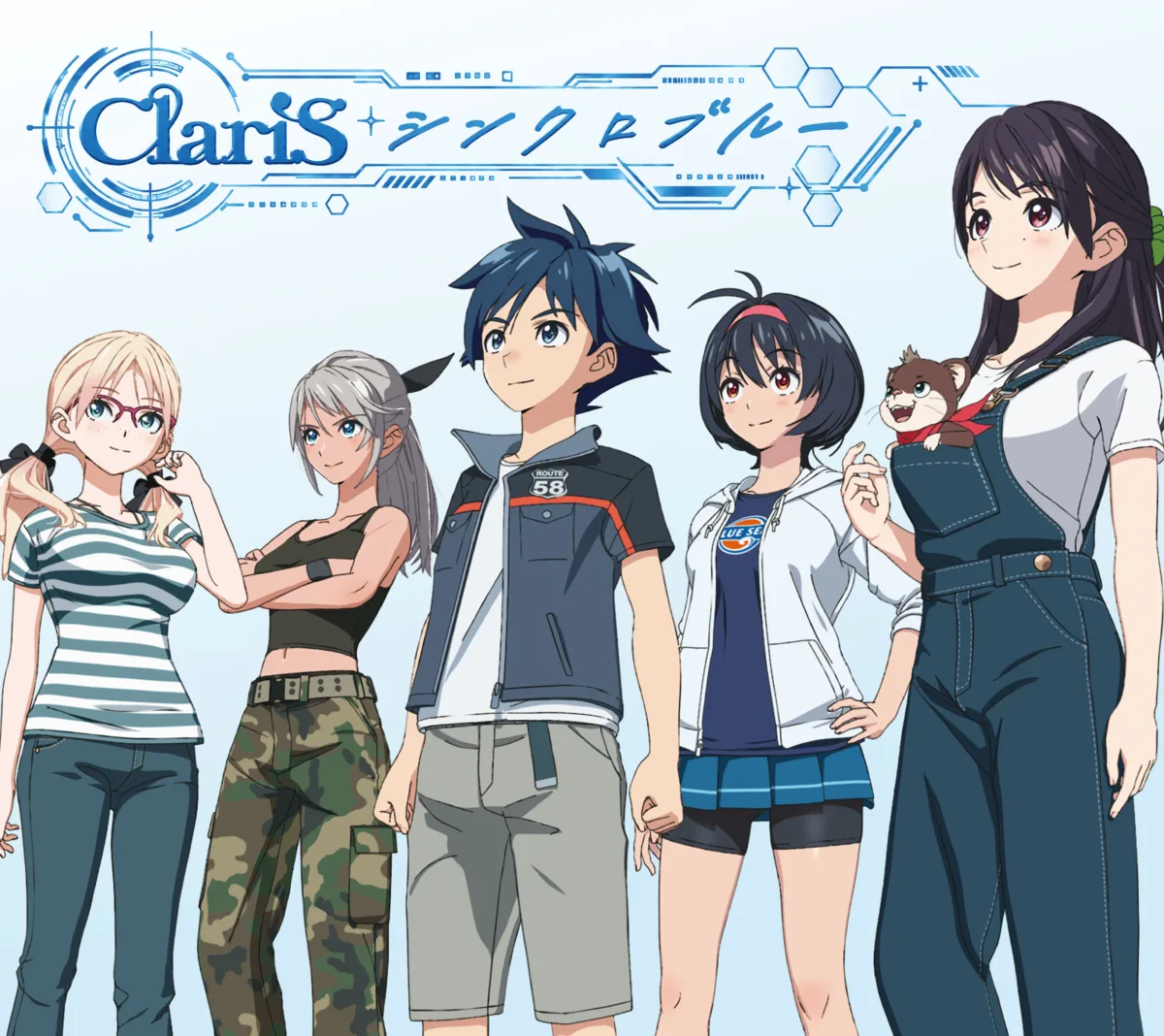 ClariS 32ndシングル「シンクロブルー」新アーティスト・イラスト公開！収録内容＆期間生産限定盤ジャケットも解禁！初回生産限定盤BDにはClariS新体制でのライブ映像を初収録！
