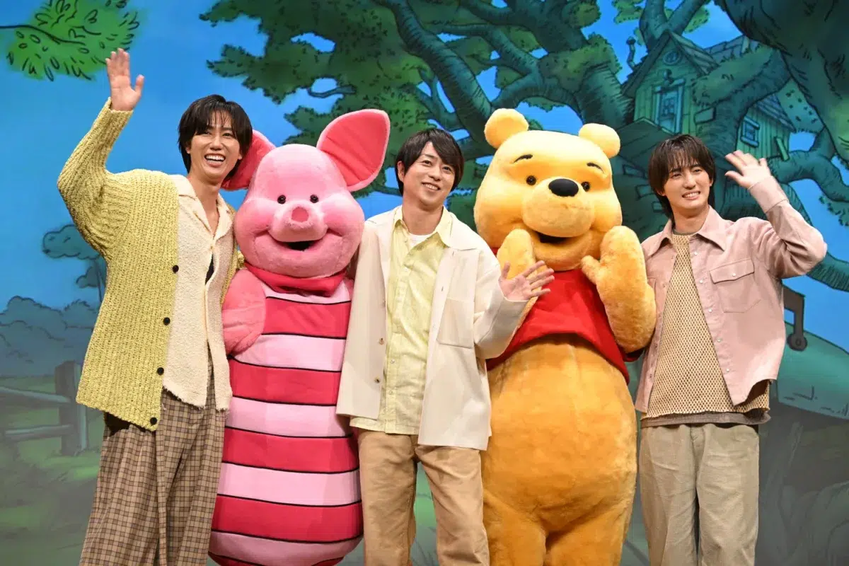 櫻井翔・阿部亮平・川島如恵留が登壇!「くまのプーさん」原作デビュー100周年記念<プーさんタイム> 5 櫻井翔・阿部亮平・川島如恵留が登壇!「くまのプーさん」原作デビュー100周年記念<プーさんタイム>
