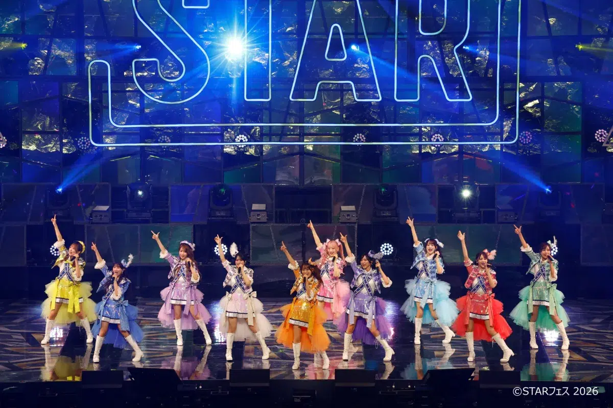 ＝LOVE ぴあアリーナMMにて開催されたフジテレビの新音楽番組「STAR」初の大型ライブイベント「STARフェス」 に出演！！