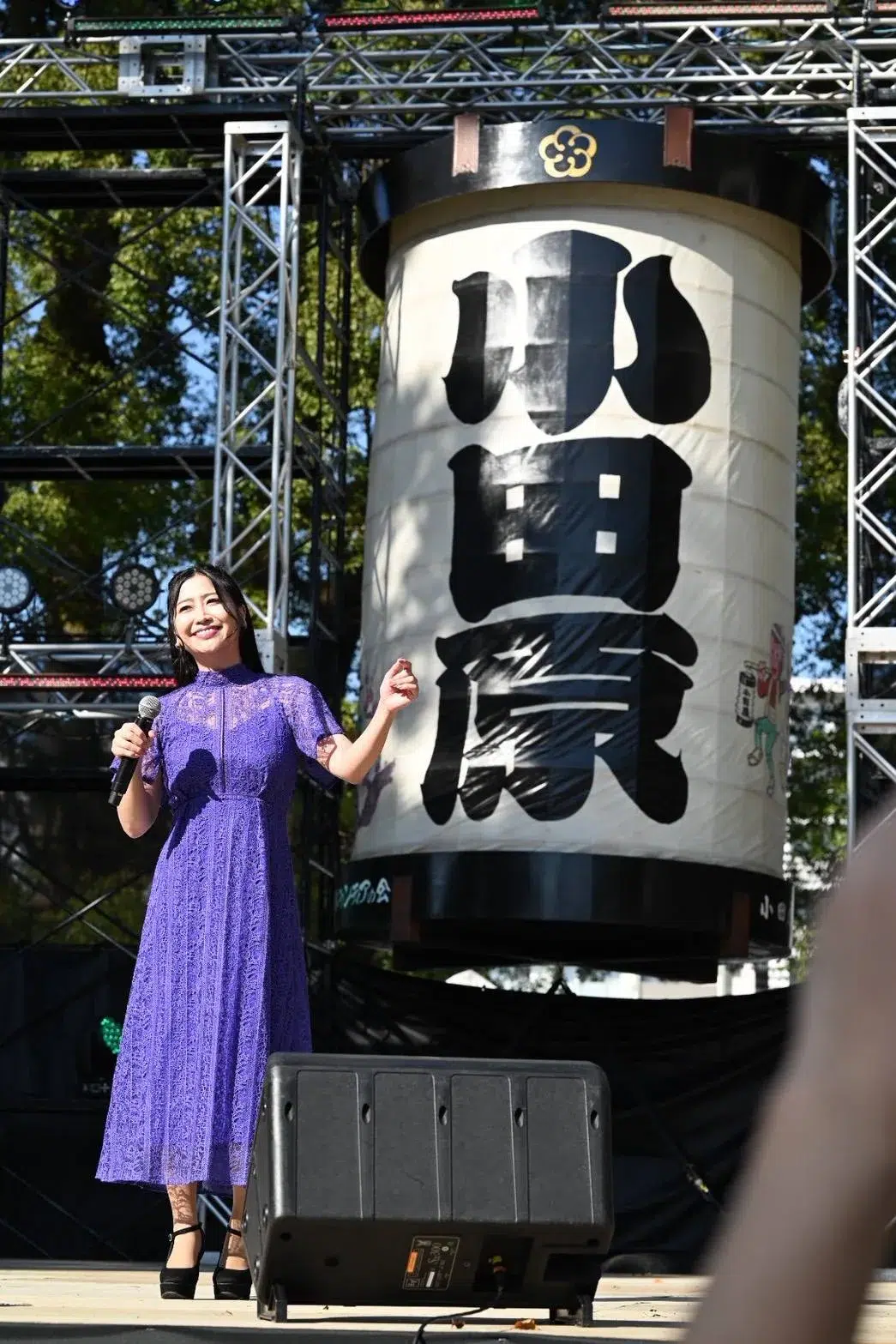 小田原市出身の歌手・門松みゆき、地元を彩る「第35回小田原ちょうちんまつり」に出演！圧巻のステージで観客を魅了