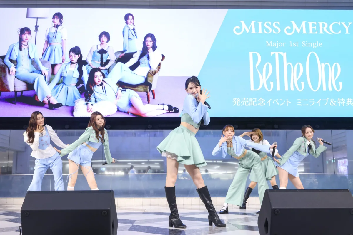 【MISS MERCY】メジャー1stシングル「Be The One」発売記念イベント開催!「誰もが知っている国民的グループに」 2 【MISS MERCY】メジャー1stシングル「Be The One」発売記念イベント開催!「誰もが知っている国民的グループに」