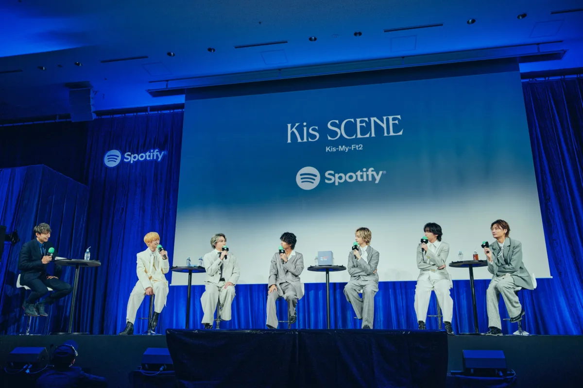 Spotify、Kis-My-Ft2の新アルバム『Kis SCENE』リリース記念リスニングパーティを開催!トップリスナー150名を前に語られた制作秘話 4 Spotify、Kis-My-Ft2の新アルバム『Kis SCENE』リリース記念リスニングパーティを開催!トップリスナー150名を前に語られた制作秘話